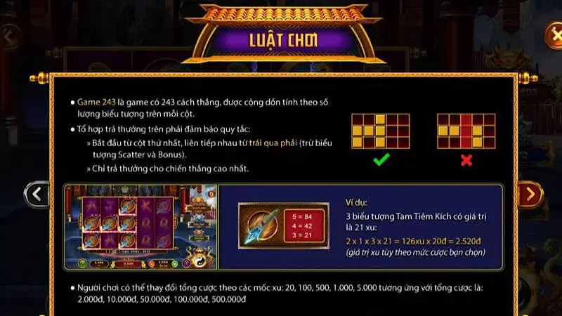 Luật chơi game tây du thần khí